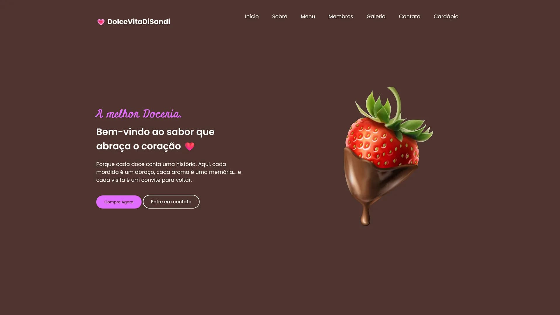 Prévia do projeto Dolce Vita Di Sandi